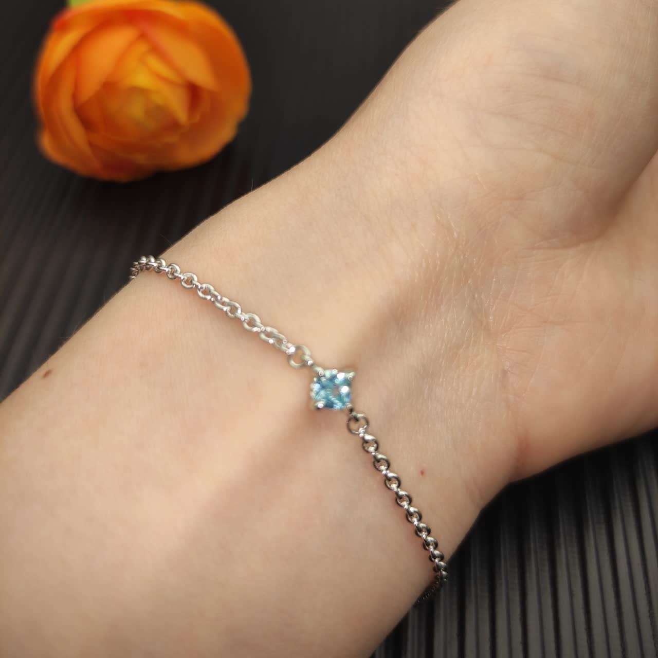 David Yurman Sterling Silver Albion Station Bracelet